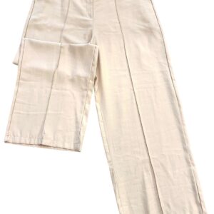 Calça Alfaiataria Wide Leg G2 - Cor Nude/Bege 