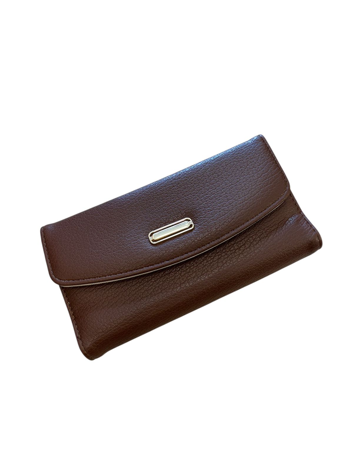 Carteira Longa Feminina Café Clássica