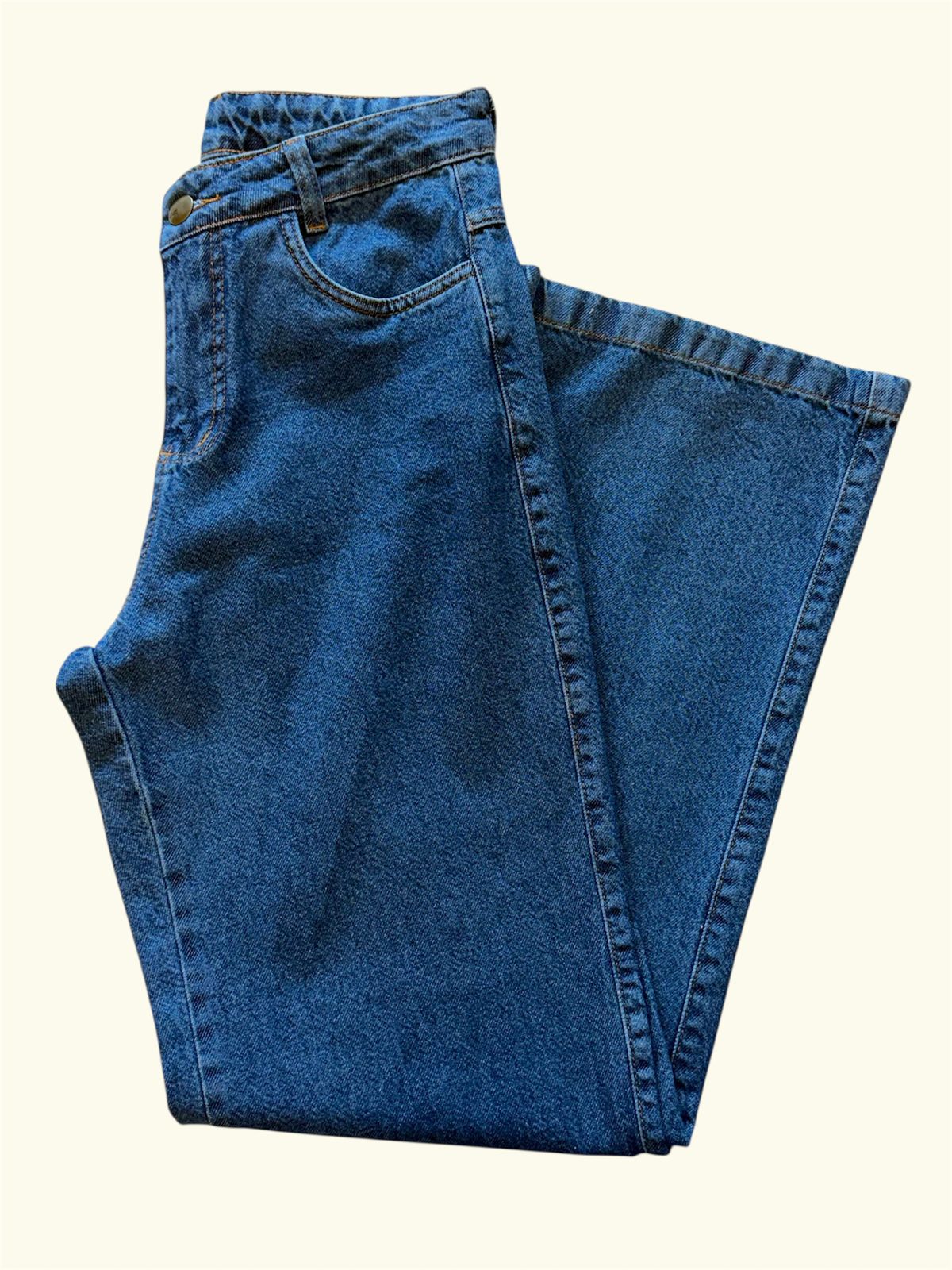 Calça Jeans Wide Leg