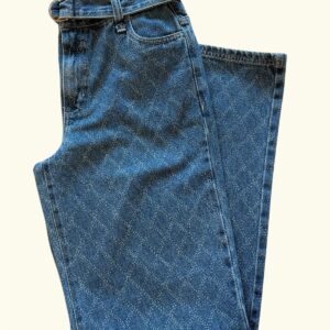 Calça Jeans Wide Leg 